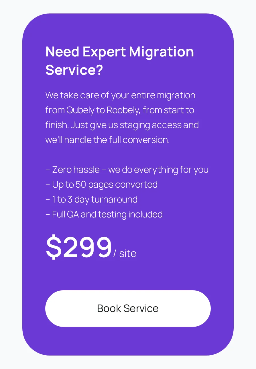 Pricing block example