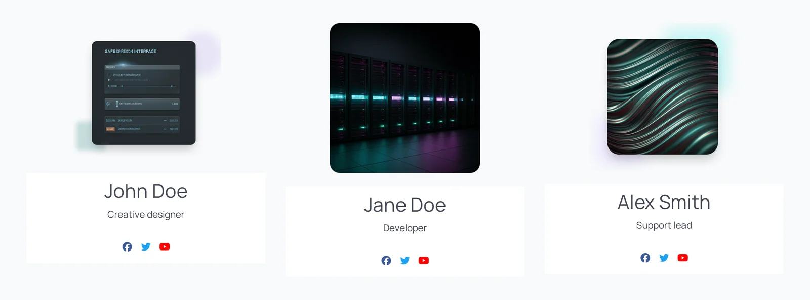 Team block example